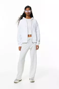 Прямые джоггеры H&M, серый