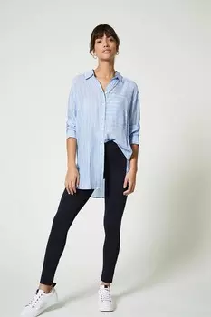 Прямые леггинсы Mint Velvet, синий