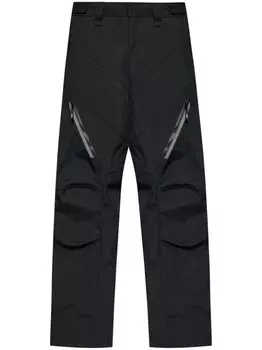 Прямые лыжные брюки Balenciaga, черный