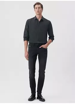 Прямые мужские джинсовые брюки с нормальной талией Mavi