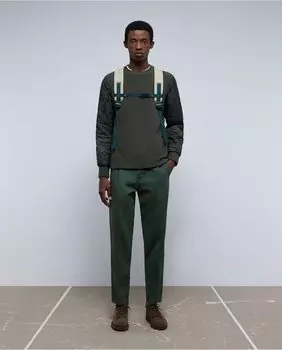 Прямые мужские джинсы цвета хаки Scalpers