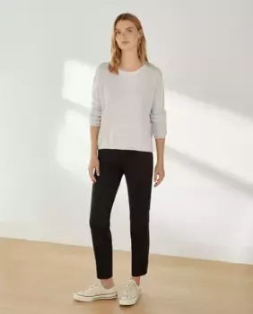 Прямые однотонные женские джеггинсы Southern Cotton, черный