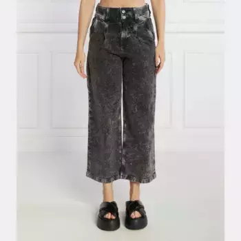 Прямые перекрашенные джинсы Boss, черный