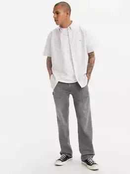 Прямые практичные мужские джинсы 555 Levi's, черный