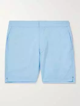 Прямые шорты для плавания средней длины SID MASHBURN, синий