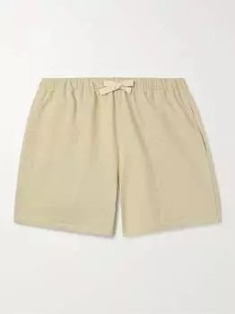 Прямые шорты Magic из смесового хлопка с завязками на шнурке HOWLIN', белый