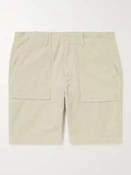 Прямые шорты Seventyseven из органического хлопка и вельвета Outerknown, белый