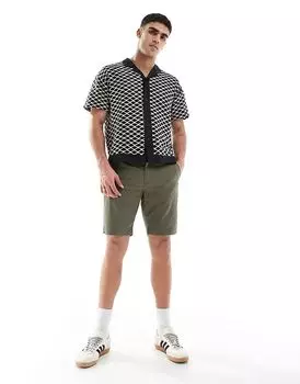 Прямые шорты XX Chino из твила оливкового цвета Levi's