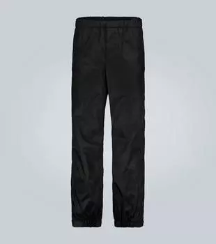 Прямые спортивные брюки Prada, черный