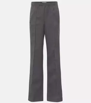 Прямые спортивные брюки Prada, Ematite