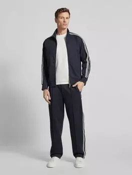 Прямые спортивные брюки с фиксированными складками Emporio Armani