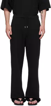 Прямые спортивные штаны Dries Van Noten, черный