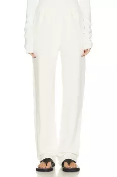 Прямые спортивные штаны Eterne, кремовый