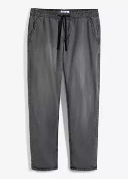 Прямые термоджинсы стандартного кроя без застежки John Baner Jeanswear, серый