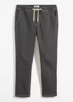 Прямые термоджинсы стандартного кроя без застежки John Baner Jeanswear, серый