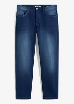 Прямые термоджинсы стрейч свободного кроя John Baner Jeanswear, синий