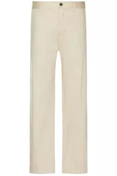 Прямые укороченные брюки Club Monaco, цвет Tidal Foam