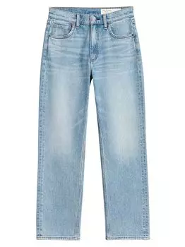 Прямые укороченные джинсы Harlow со средней посадкой rag & bone