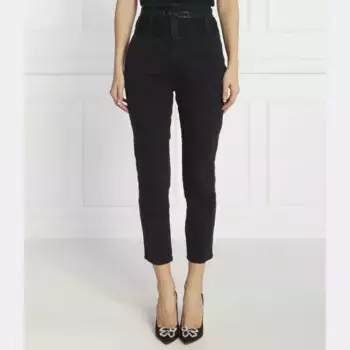 Прямые воздушные джинсы Pinko, черный