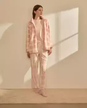 Прямые женские брюки nfasis, розовый