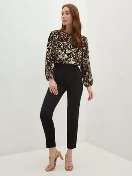 Прямые женские брюки Slim Fit LC Waikiki Basic