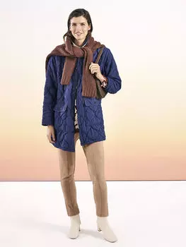 Прямые женские брюки Slim Fit с эластичной резинкой на талии LCWAIKIKI Classic