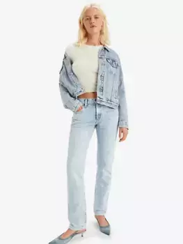 Прямые женские джинсы Middy Levi's, цвет That's Fashion - Light Wash