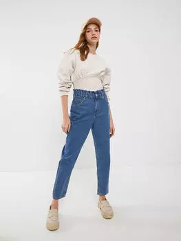 Прямые женские джинсы Mom Fit Xside