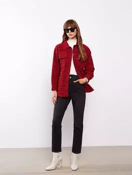 Прямые женские джинсы Paperbag LCWAIKIKI Classic