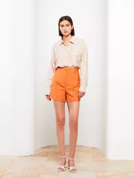 Прямые женские шорты стандартного кроя LCW Vision