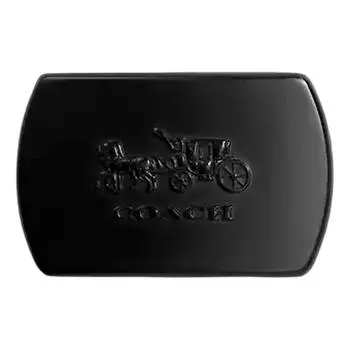 Пряжка для ремня Coach Outlet Boxed Horse And Carriage, черный