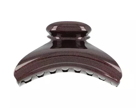 Пряжка из французской парчи бордового цвета 4,5х10 см Framboisine