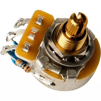 PRS 500K Потенциометр среднего вала с конденсатором 180 пФ, серебристый