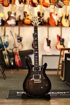 PRS CE 24 Semi Hollow - Charcoal Smokewrap Burst