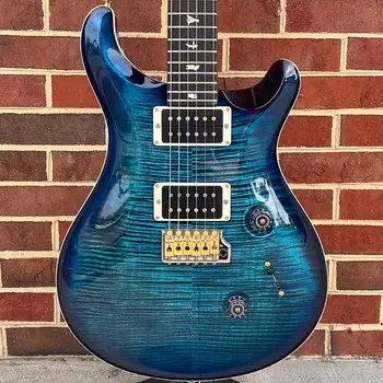 PRS Custom 24, 10-Top, синий кобальт, гибридная фурнитура, звукосниматели 85/15, жесткий кейс Custom 24 10-Top