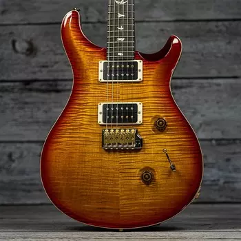PRS Custom 24 - Dark Cherry Burst 10-Top