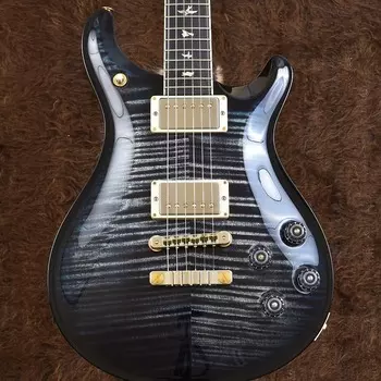 PRS McCarty 594 10-Top Charcoal Burst с синей и черной пленкой