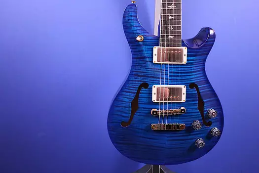 PRS McCarty 594 Hollowbody II 10 Top CC Aquamarine Wrap 0353800 Hollowbody 594 0 Top