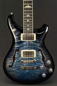PRS McCarty 594 Hollowbody II в цвете Faded Whale Blue Smokeburst