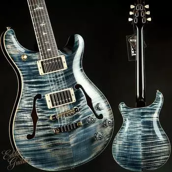 PRS McCarty 594 Hollowbody II — выцветший китовый синий McCarty 594 Hollowbody II - Faded Whale Blue