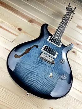 PRS Paul Reed Smith CE24 Semi-Hollow Faded Blue Smokeburst Matte Black Neck НОВИНКА! №7119