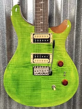 PRS Paul Reed Smith SE Custom 24-08 Eriza Verde Guitar &amp; Bag #4382