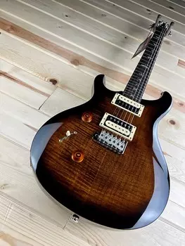 PRS Paul Reed Smith SE Custom 24 "Lefty" Sunburst из черного золота с сумкой GigBag НОВИНКА! #1151 Custom 24 Lefty