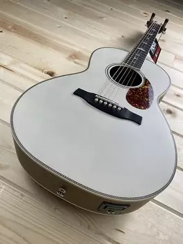 PRS Paul Reed Smith SE Parlor P20E Античное белое красное дерево Верхняя часть Задняя сторона Звукосниматель Fishman с сумкой Deluxe НОВИНКА! № 1793