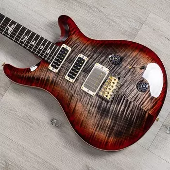 PRS Paul Reed Smith Studio 10 Top Guitar, Rosewood, Charcoal Cherry Burst 105842-CY-H