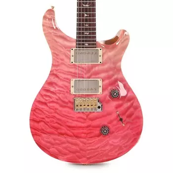PRS Private Stock Custom 24 Semi-Hollow Quilted Maple Bonnie Pink Fade с грифом Cocobolo (серийный номер 0352892)