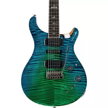 PRS Private Stock Modern Eagle V Фигурный кленовый топ и накладка из черного дерева с узорным грифом Электрогитара Laguna Dragon's Breath