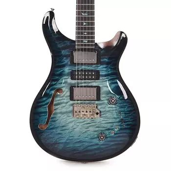 PRS Private Stock Special Semi-Hollow One Piece Quilted Maple Blue Steel Glow Smokeburst (серийный номер 0352515)