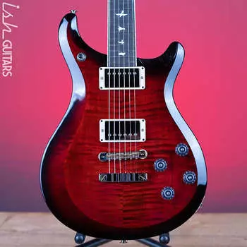 PRS S2 McCarty 594 Электрогитара Fire Red Smoke Wrap Demo