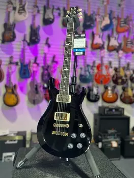 PRS S2 McCarty 594 Thinline Electric Guitar - Black Официальная сделка *БЕСПЛАТНЫЙ PLEK ПРИ ПОКУПКЕ*! 593
